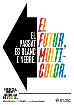 Cartel del Orgull LGBT 2018 de València