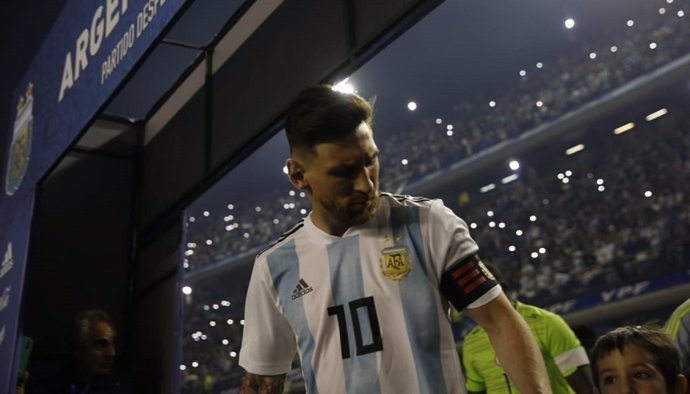 Messi con Argentina