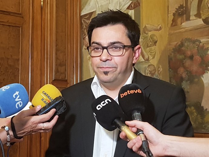 El tinent d'alcalde de Barcelona Gerardo Pisarello a una imatge d'arxiu