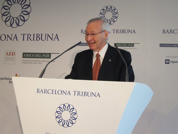 El president de la Cambra de Barcelona Miquel Valls          