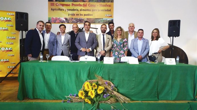 Nueva ejecutiva de COAG en Huelva.