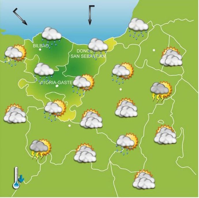 Previsiones para el 5 de junio