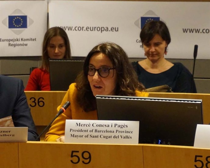 Mercè Conesa, presidenta de la Diputació de Barcelona/arxivo
