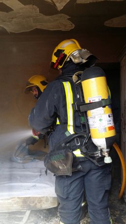 Real Cuerpo de Bomberos de Málaga, efectivos bomberos Málaga 