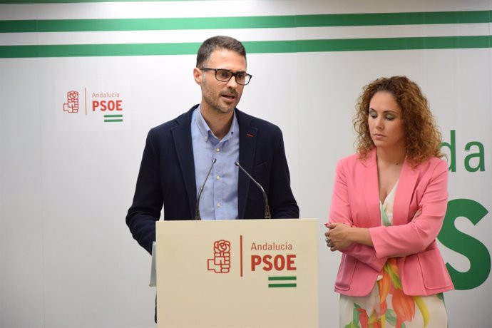 José Carlos Durán y Noelia Suárez PSOE-A empleo