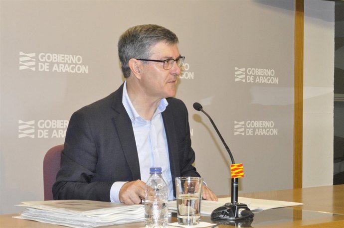 El consejero de Presidencia de Aragón, Vicente Guillén. 