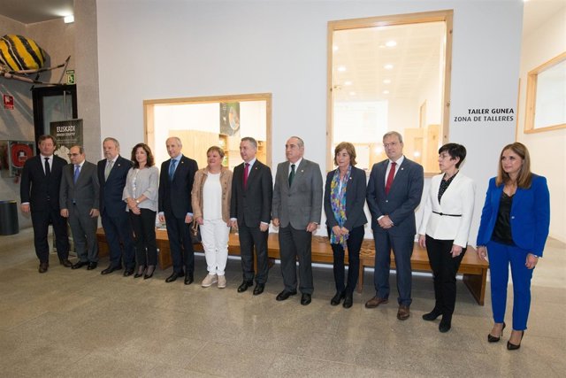Reunión del Consejo de Gobierno en Busturia (Bizkaia)