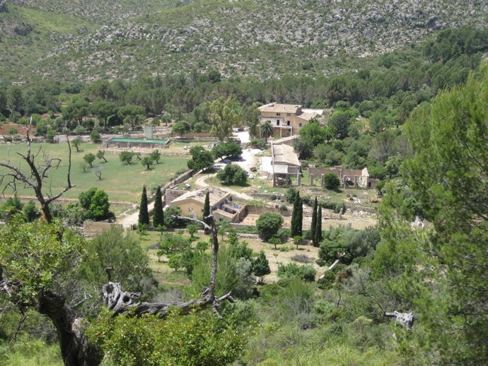 Finca Galatzó, Serra de Tramuntana, paisaje