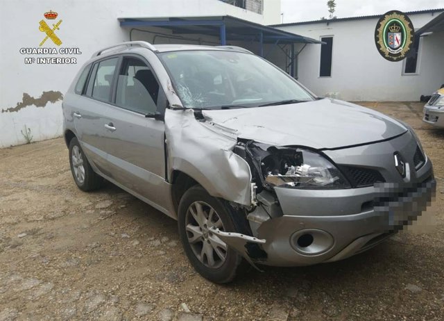 Hallado el coche del atropello a un caballo montado por dos personas en El Rocío