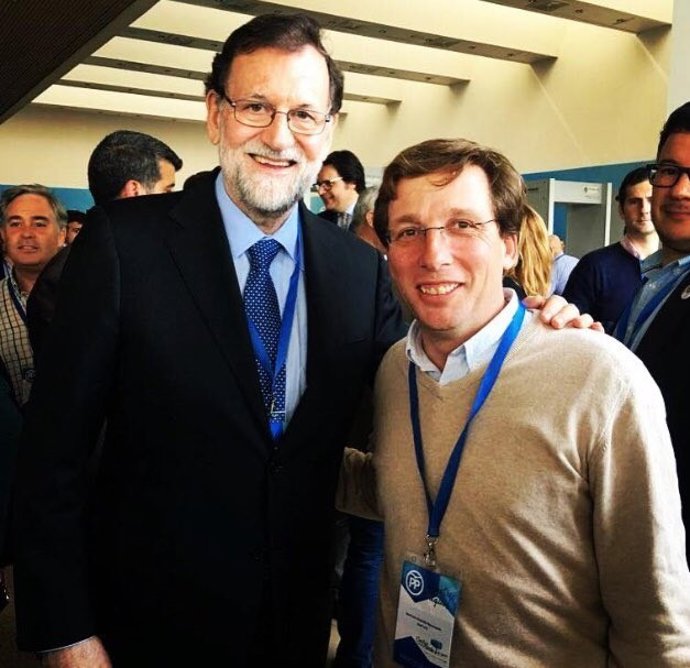 Martínez Almeida y Rajoy