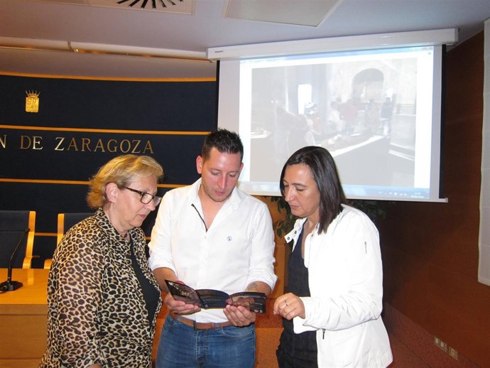 González, Morales y Palacín han presentado hoy el Museo de las Momias de Quinto