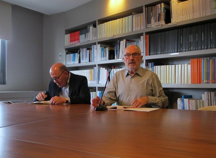 Francesc Vendrell y Rafael Ribó