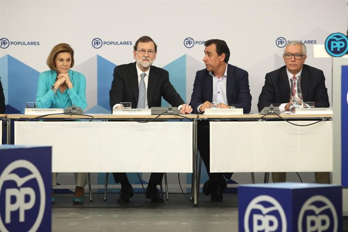 Rajoy interviene en la reunión del Comité Ejecutivo Nacional del PP