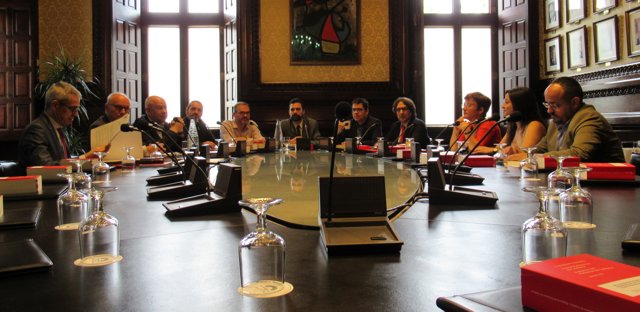 Reunió de la Mesa del Parlament 