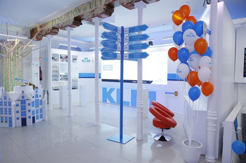 Pop up Store' de KLM en Marid