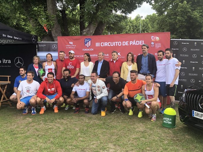 Peresentación del torneo de pádel CRIS contra el cáncer 