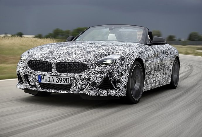 Nuevo BMW Z4 camuflado