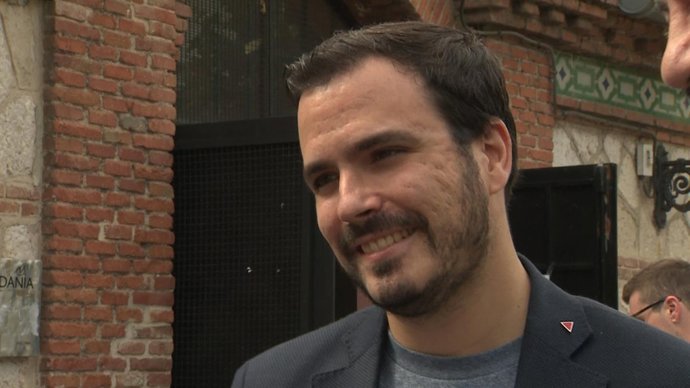 Coordinador federal de IU, Alberto Garzón