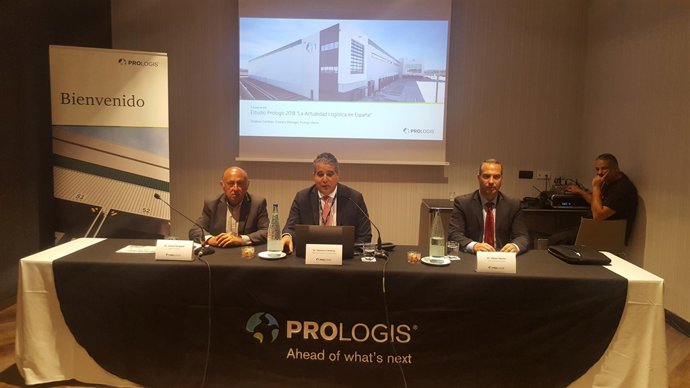 Osep Margalef, Gustavo Cardozo i Oscar Martín (Prologis)