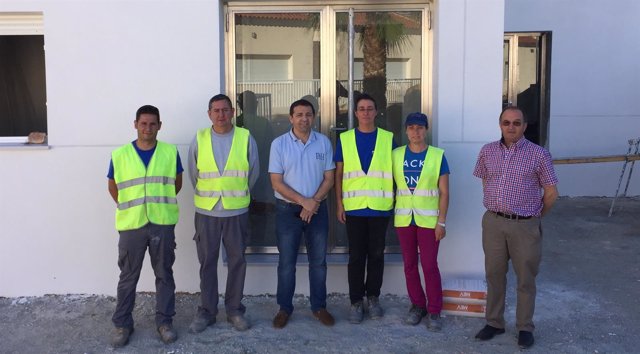 El diputado provincial del PFEA visita las obras en Albanchez
