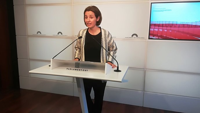 La portaveu d'ERC Anna Caula