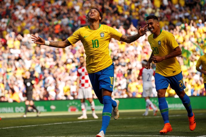Neymar Firmino Brasil Croacia
