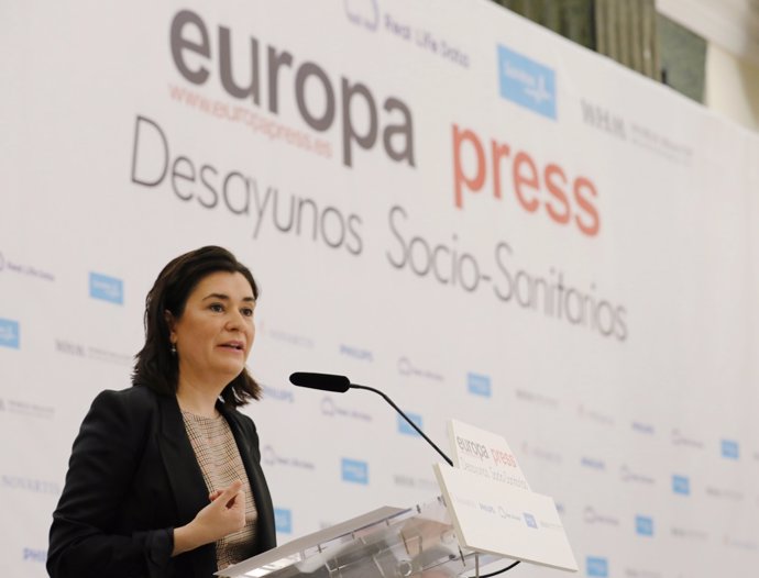 Carmen Montón participa en el Desayuno Socio-Sanitario de Europa Press