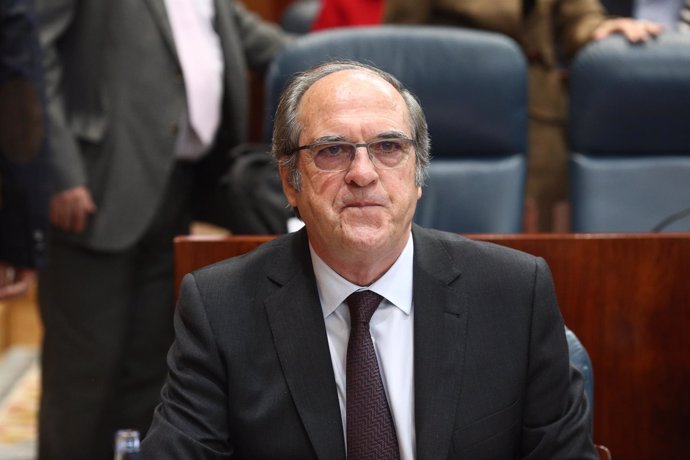 El portavoz del PSOE en la Asamblea de Madrid, Ángel Gabilondo
