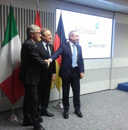 Florentino Pérez, Marcelino Fernández i Giovanni Castellucci