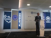 Alonso dice que PP no va a "tocar" las inversiones para Euskadi pero hará cambios que "puede que no le gusten" a PNV  