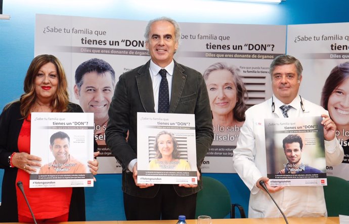 Campaña de la Comunidad de Madrid para aumentar la donación de órganos