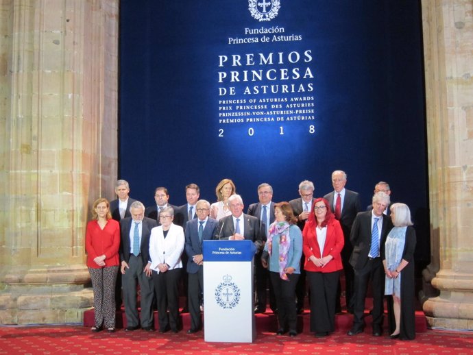Jurado premio Princesa de Asturias de Investigación Científica y Técnica 2018