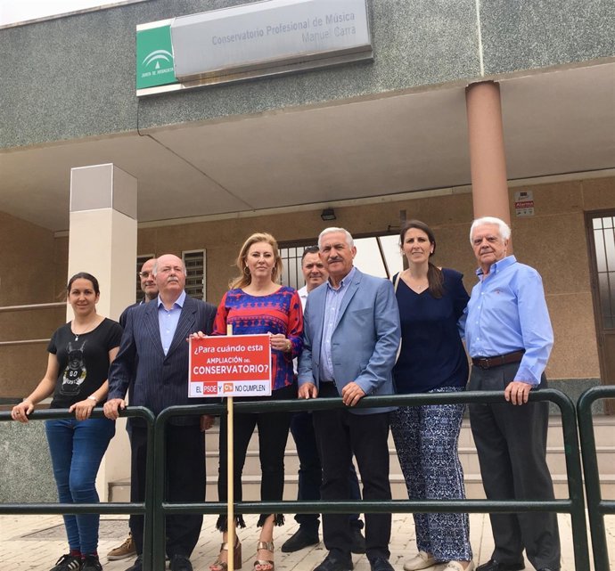 Carolina España en rueda de prensa 