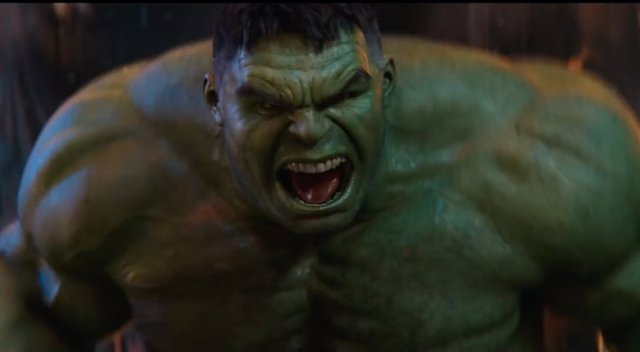 Hulk en Vengadores: Infinity War
