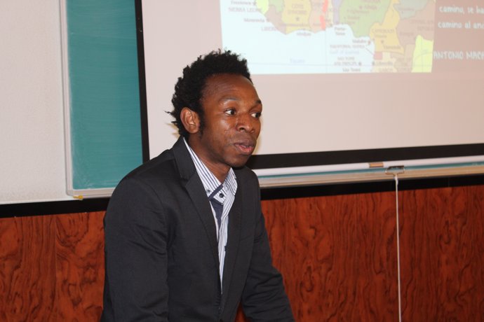 El fundador de Nasco Feeding Minds, Ousman Omar