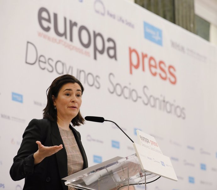 Carmen Montón participa en el Desayuno Socio-Sanitario de Europa Press