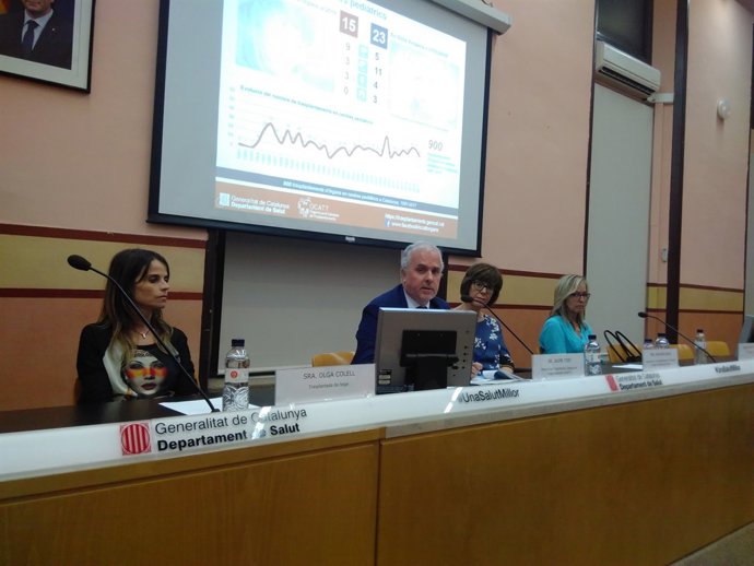 Olga C., Jaume Tort, Mariona Badia i Montse R.
