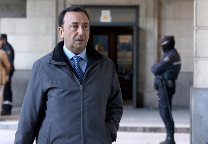 El presidente del tribunal del caso ERE llega a los juzgados de Sevilla