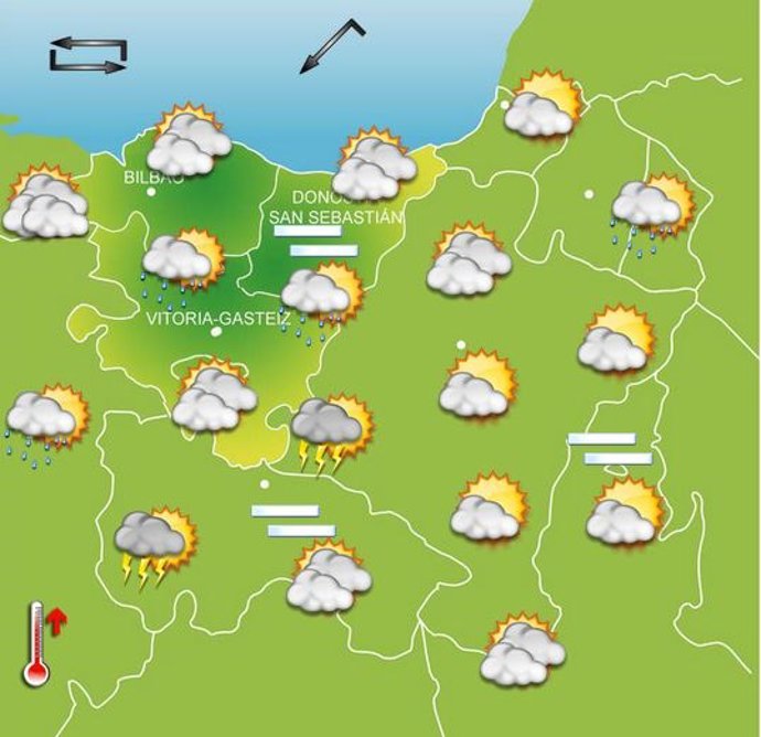 Previsiones para el 7 de junio