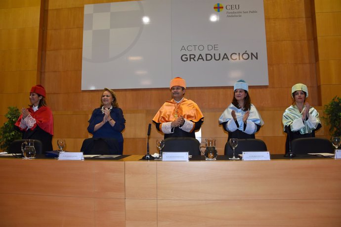 Acto de graduación de los alumnos de CEU Andalucía