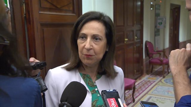 Margarita Robles en el Congreso de los Diputados