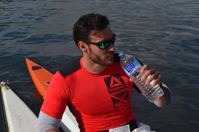 Saúl Craviotto se convierte en embajador del agua mineral Aquadeus