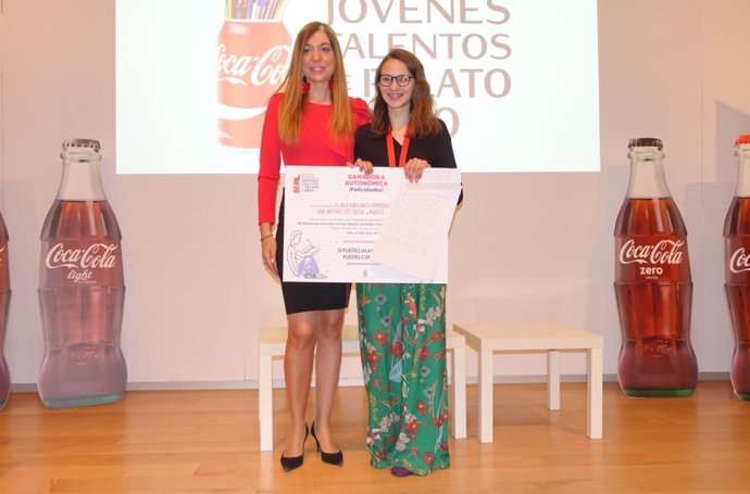 Clara Barranco gana el 58 Concurso Coca-Cola de Relato Corto en Jaén y Andalucía