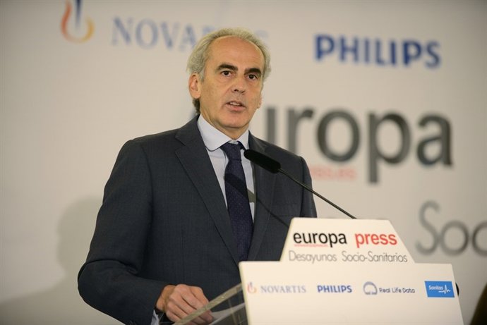 El consejero de Sanidad, Enrique Ruiz Escudero.