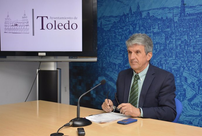 El portavoz del Ayuntamiento de Toledo, José Pablo Sabrido