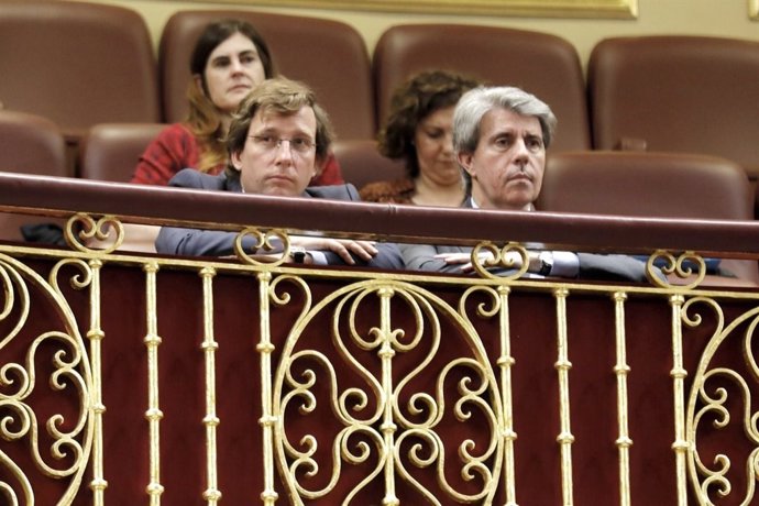 El presidente de la Comunidad de Madrid, Ángel Garrido, en el Congreso