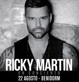 Cartel del concierto de Benidorm