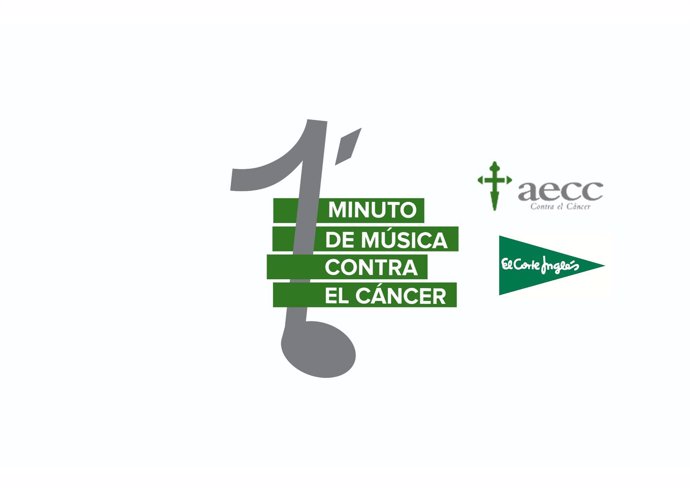 El Corte Inglés se suma a la AECC con un minuto de música contra el cáncer