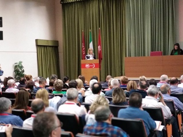 Carmen Castilla en el III Comité Regional de UGT Andalucía
