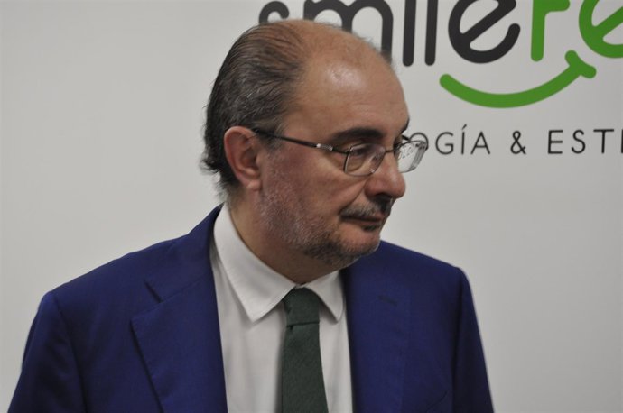 Javier Lambán es el presidente del Gobierno de Aragón. 